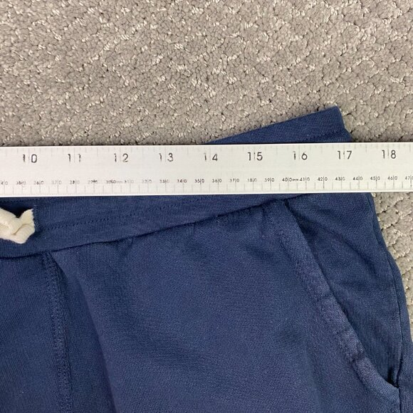 Flint And Tinder Sweat Shorts Men's Large French Terry Navy Blue Gym Drawstring - Picture 9 of 13